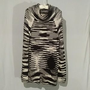 Lucky Brand Long Loose Turtleneck Sweater